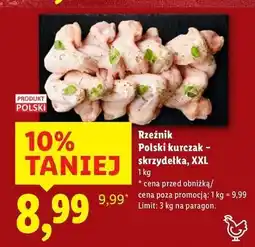 Lidl Skrzydełka z kurczaka Rzeźnik Codzienna Dostawa oferta
