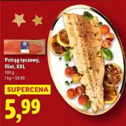 Lidl Pstrąg tęczowy filet xxl oferta