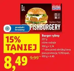 Lidl Fishburger maślany Abramczyk oferta