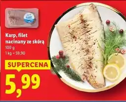 Lidl Karp filet ze skórą oferta
