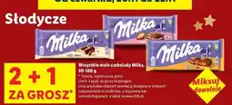 Lidl Czekolada caramel Milka Bubbly oferta