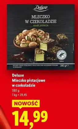Lidl Mleczko w czekoladzie pistacjowe Deluxe (Schwarz) oferta