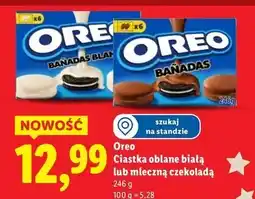 Lidl Ciastka choco leche Oreo Banadas oferta
