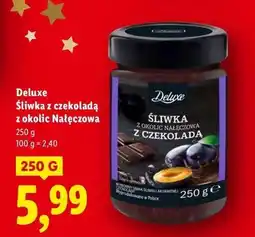 Lidl Śliwka w czekoladzie z okolic nałęczowa Deluxe (Schwarz) oferta