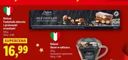 Lidl Czekolada mleczna z prażonymi orzechami laskowymi Deluxe (Schwarz) oferta