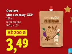 Lidl Mus piernikowy Owolovo oferta