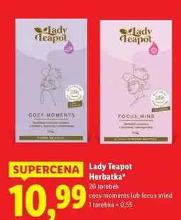 Lidl Herbata cozy moments Lady Teapot oferta
