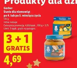 Lidl Zupka krem jarzynowy ze schabem Gerber oferta