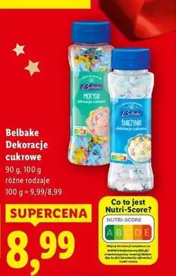 Lidl Motylki cukrowe Belbake oferta