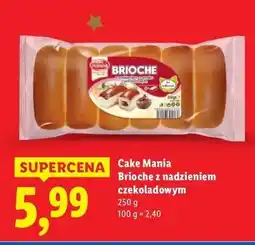 Lidl Bułeczki brioche z nadzieniem czekoladowym oferta