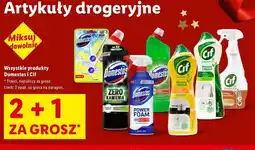 Lidl Spray odtłuszczacz Cif Cleanboost oferta
