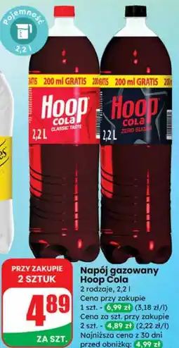 Dino Napój gazowany Hoop Cola oferta