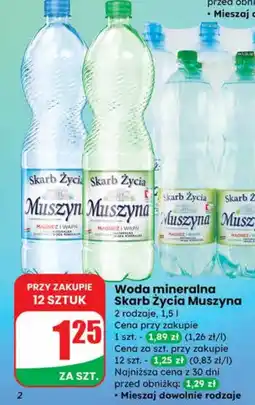 Dino Woda mineralna Muszyna oferta