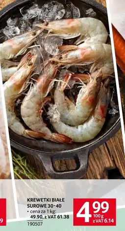 Selgros Krewetki Białe oferta