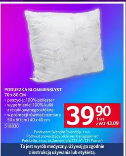 Selgros Poduszka SP oferta