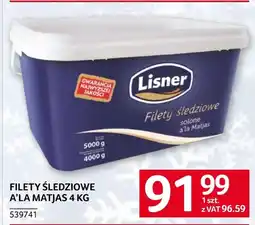 Selgros Filety śledziowe Lisner oferta