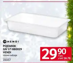 Selgros Pojemnik Hendi oferta