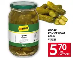 Selgros Ogórki konserwowe TOPSELLER oferta