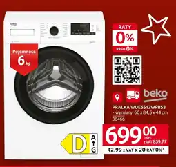 Selgros Pralka Beko oferta