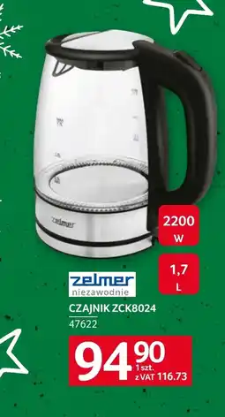 Selgros Czajnik elektryczny Zelmer oferta