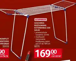 Selgros Suszarka Leifheit oferta