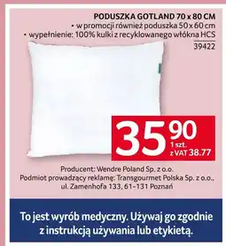 Selgros Poduszka Wendre oferta