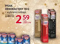 Selgros Pisak do dekoracji Dr. Oetker oferta