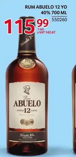 Selgros Rum Abuelo oferta