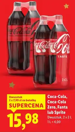 Lidl Napój gazowany Coca-Cola oferta