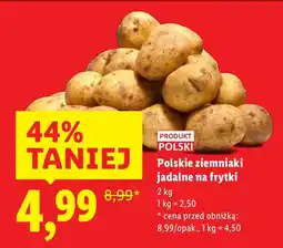 Lidl Ziemniaki Polski oferta