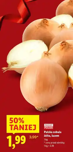 Lidl Cebula Polski oferta
