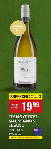 Biedronka Wino Hans Greyl oferta