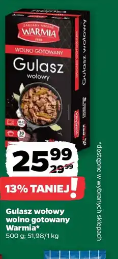 Netto Gulasz wołowy oferta