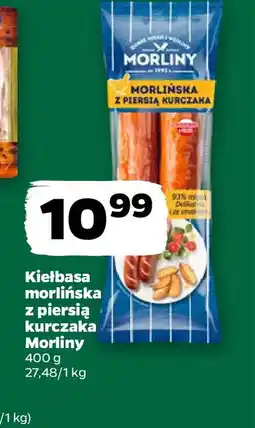Netto Kiełbasa morlińska z piersią kurczaka oferta
