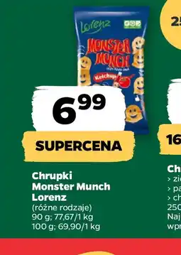 Netto Chrupki Monster Munch oferta