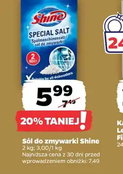 Netto Sól do zmywarki Shine oferta