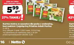Netto Karma mokra w saszetce dla psów oferta