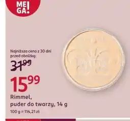 Rossmann Puder do twarzy Rimmel oferta