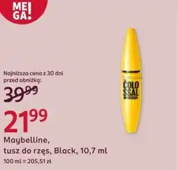 Rossmann Tusz do rzęs Maybelline oferta