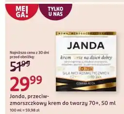 Rossmann Krem do twarzy Janda oferta