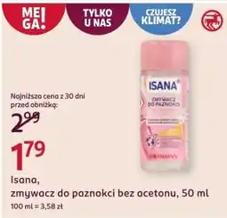 Rossmann Zmywacz do paznokci Isana oferta