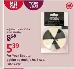Rossmann Gąbka do makijażu For Your Beauty oferta