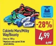 ALDI Cukierki Bounty oferta