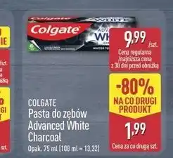ALDI Pasta do zębów charcoal Colgate Advanced White oferta