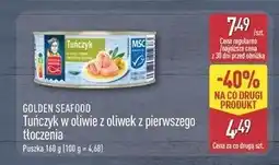 ALDI Tuńczyk w oliwie z oliwek pierwszego tłoczenia Golden Seafood oferta
