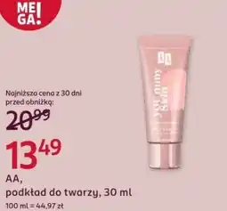 Rossmann Podkład do twarzy AA oferta
