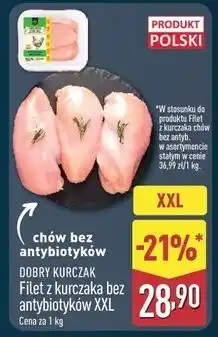 ALDI Filet z piersi kurczaka Mięsne Specjały Dobry Kurczak oferta