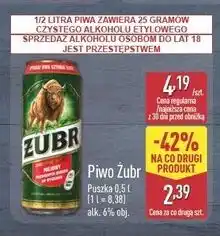 ALDI Piwo Żubr 1768 oferta