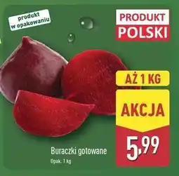 ALDI Buraki gotowane oferta