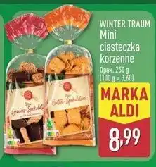 ALDI Mini ciasteczka korzenne Wintertraum oferta